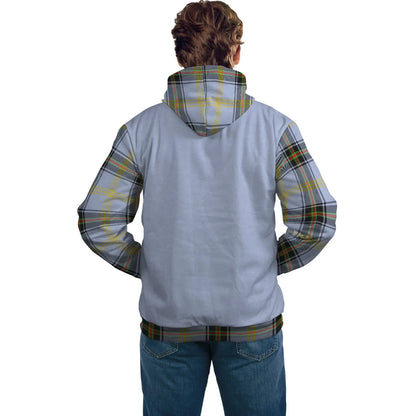 Printivon Bell Clans Tartan All Over Hoodie Sleeve Color
