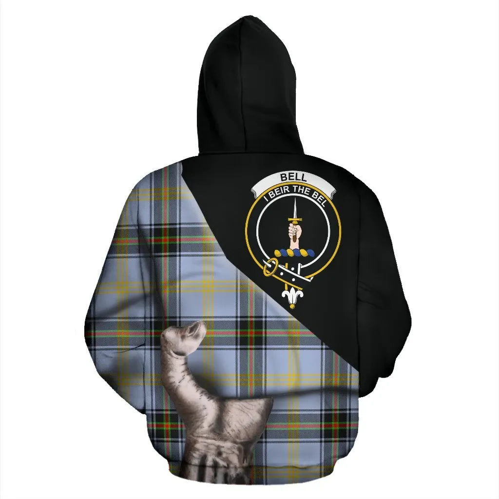 Printivon Bell Of The Borders Tartan Clan Crest Hoodie Patronage