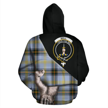 Printivon Bell Of The Borders Tartan Clan Crest Hoodie Patronage
