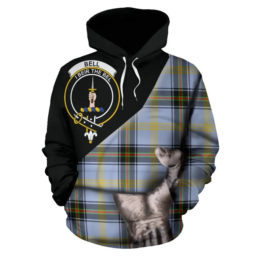 Printivon Bell Of The Borders Tartan Clan Crest Hoodie Patronage