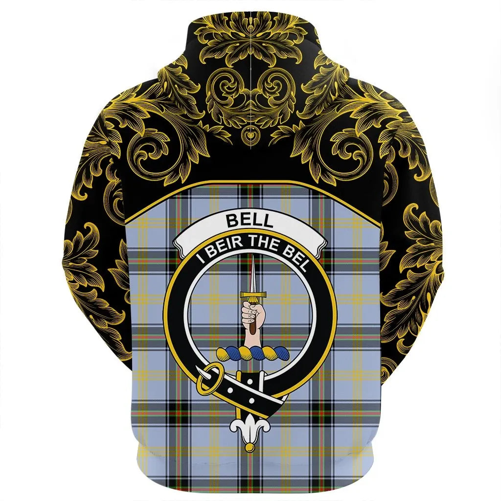 Printivon Bell Of The Borders Tartan Clan Crest Zip Hoodie Empire I