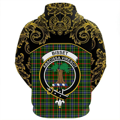 Printivon Bisset Tartan Clan Crest Hoodie Empire I