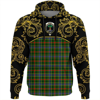 Printivon Bisset Tartan Clan Crest Hoodie Empire I