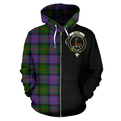 Printivon Blair Modern Tartan Hoodie Half Of Me