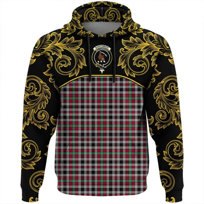 Printivon Borthwick Ancient Tartan Clan Crest Hoodie Empire I