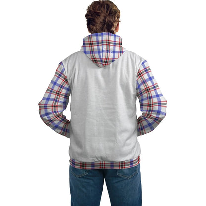 Printivon Boswell Clans Tartan All Over Hoodie Sleeve Color