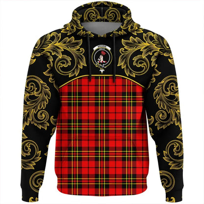 Printivon Brodie Modern Tartan Clan Crest Hoodie Empire I