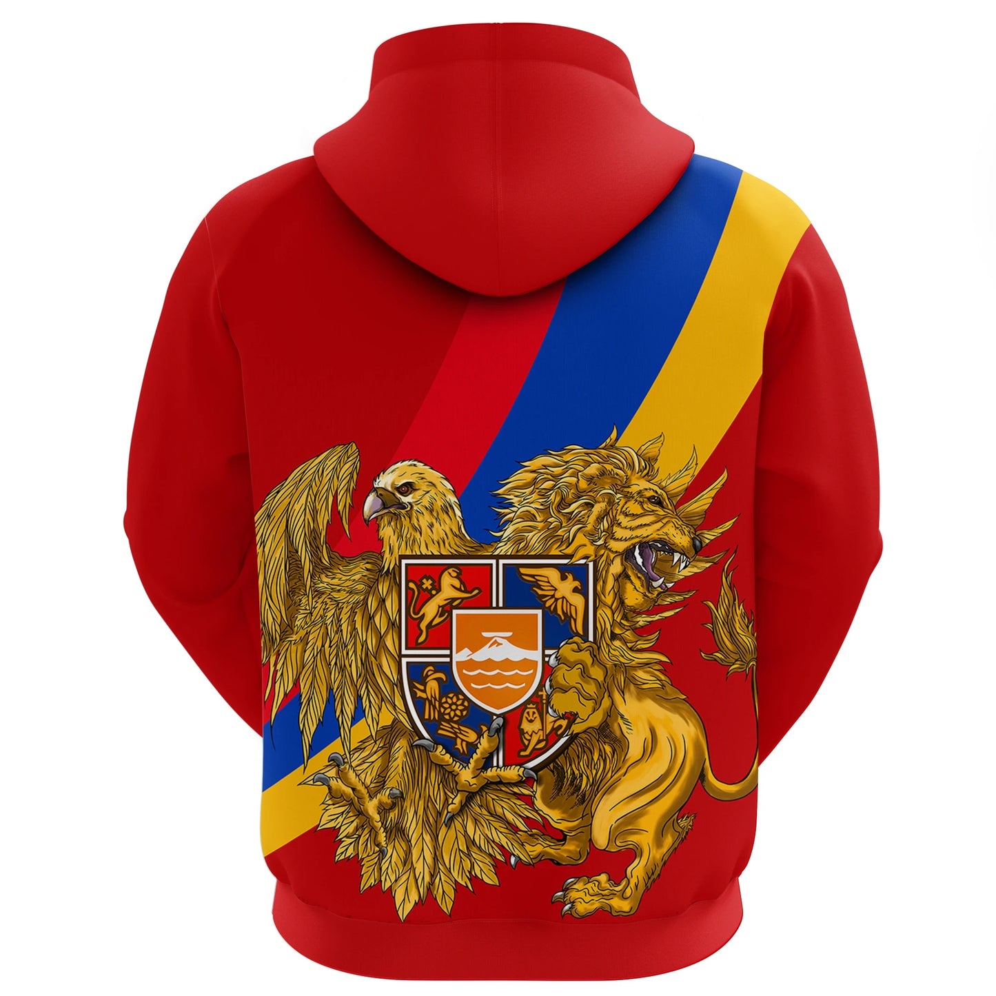 Armeria Special Flag Hoodie Unisex Printed Zip Hoodie