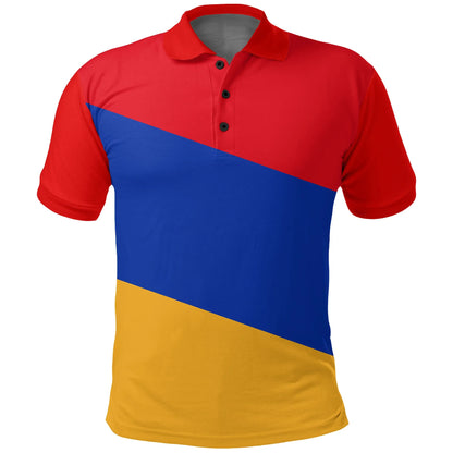 Armenia Flag Polo Shirt