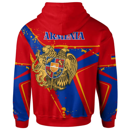 Armenia Zip Up Hoodie The Pride Of Armenia