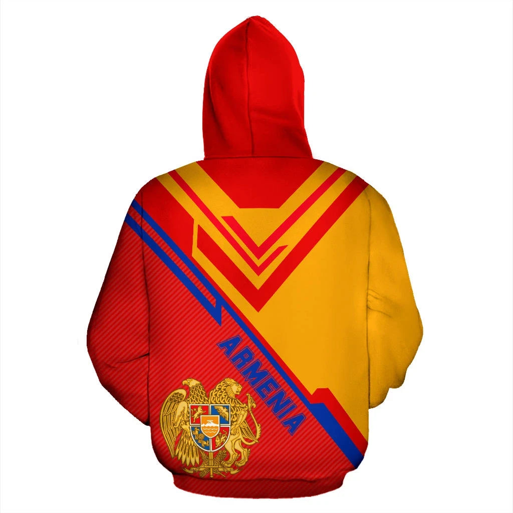 Armenia All Over Zip Up Hoodie Drift Version