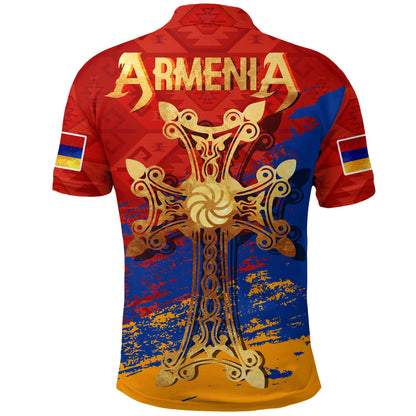 Armenia Khachkar, Armenian Cross Special Polo Shirt
