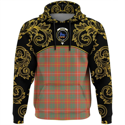 Printivon Bruce Ancient Tartan Clan Crest Hoodie Empire I