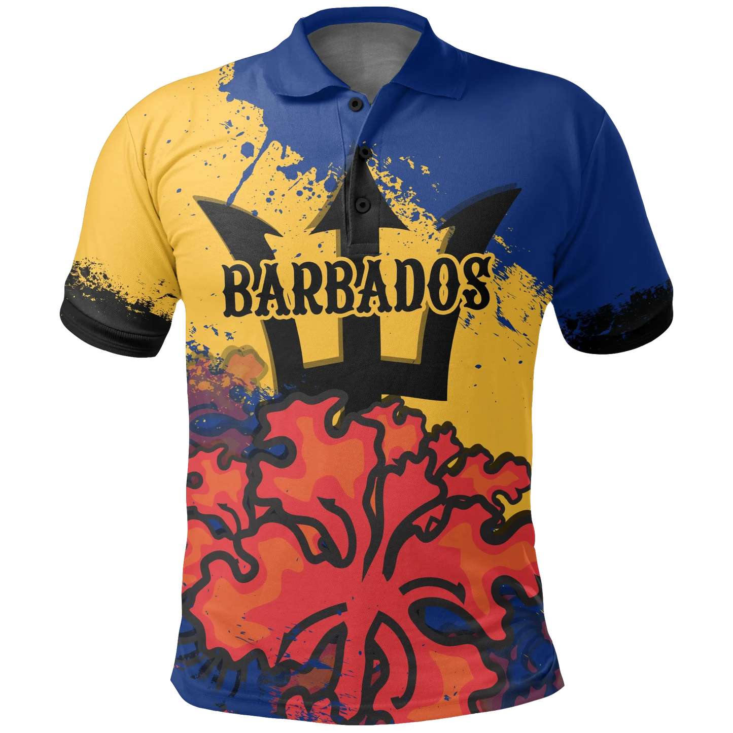 Barbados Polo Shirt Pride of Barbados