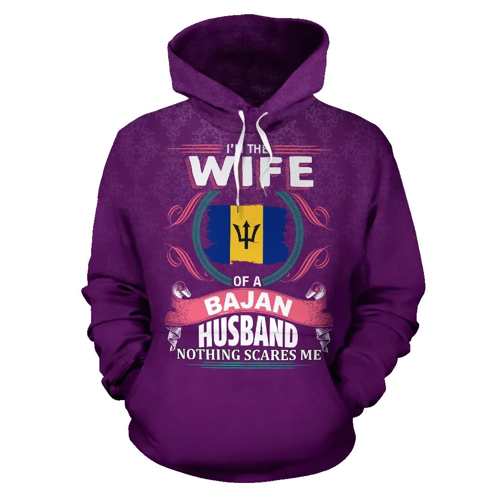 The Wife Of A Barbadian Husband Hoodie