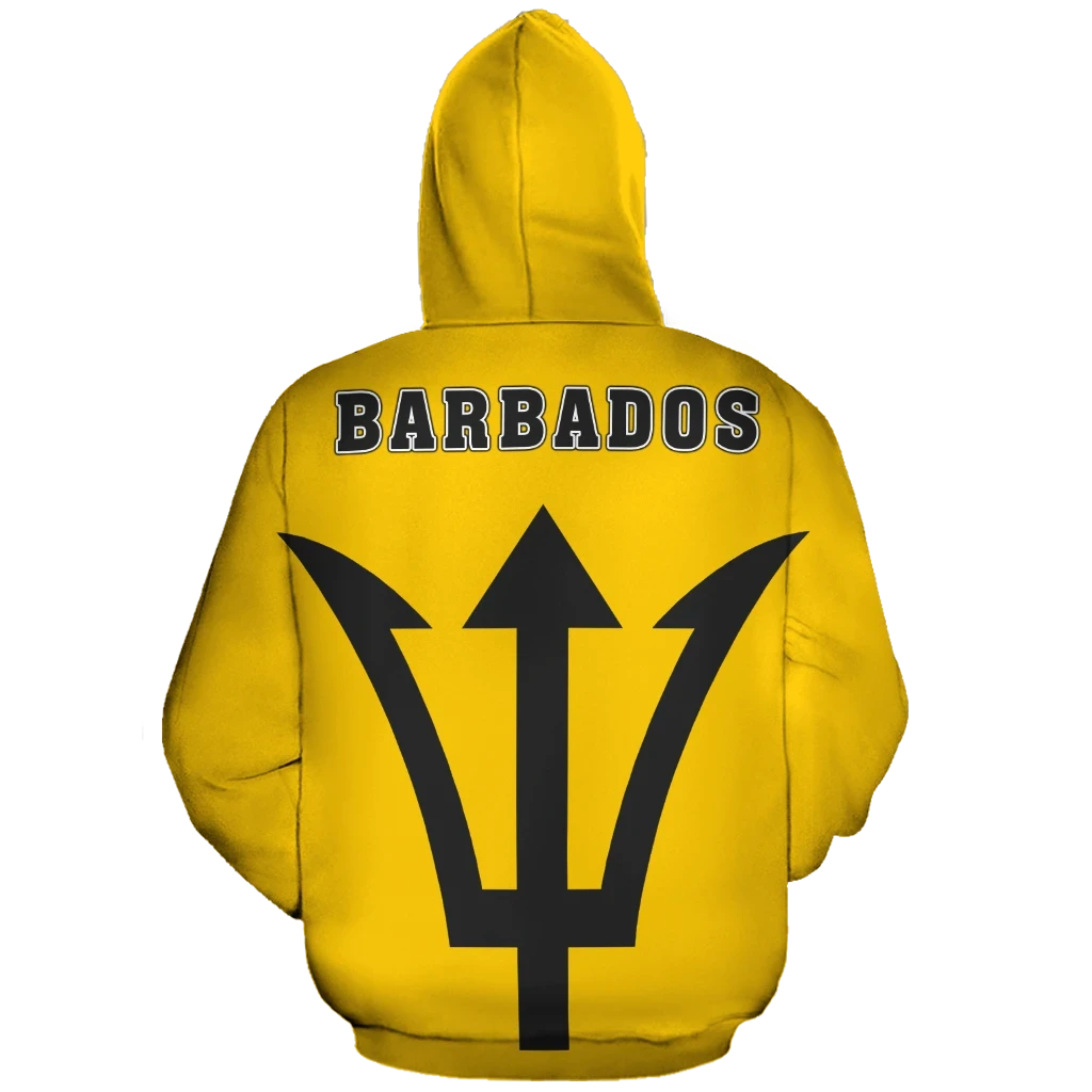 Barbados In Me All Over Hoodie