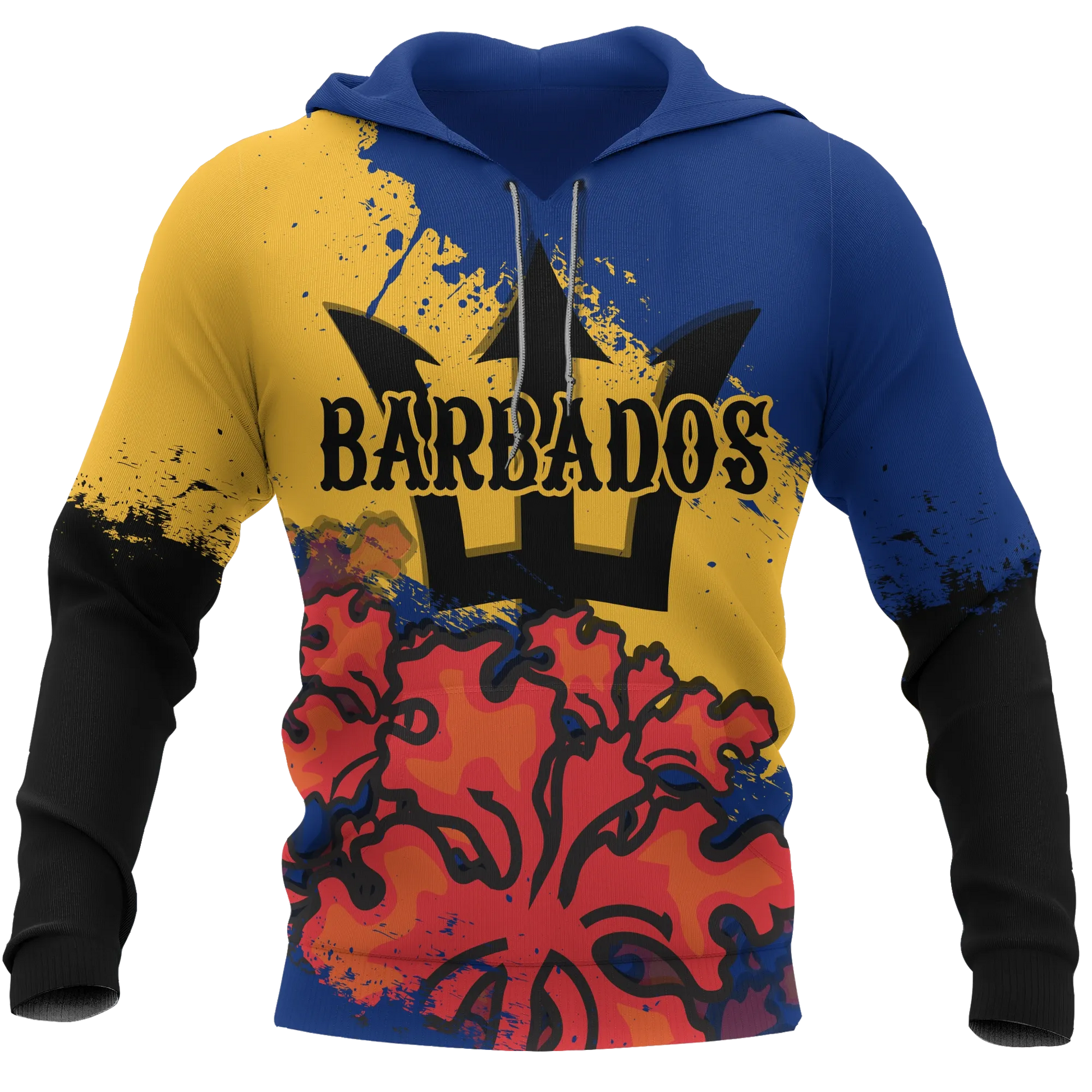 Barbados Hoodie Pride Of Barbados
