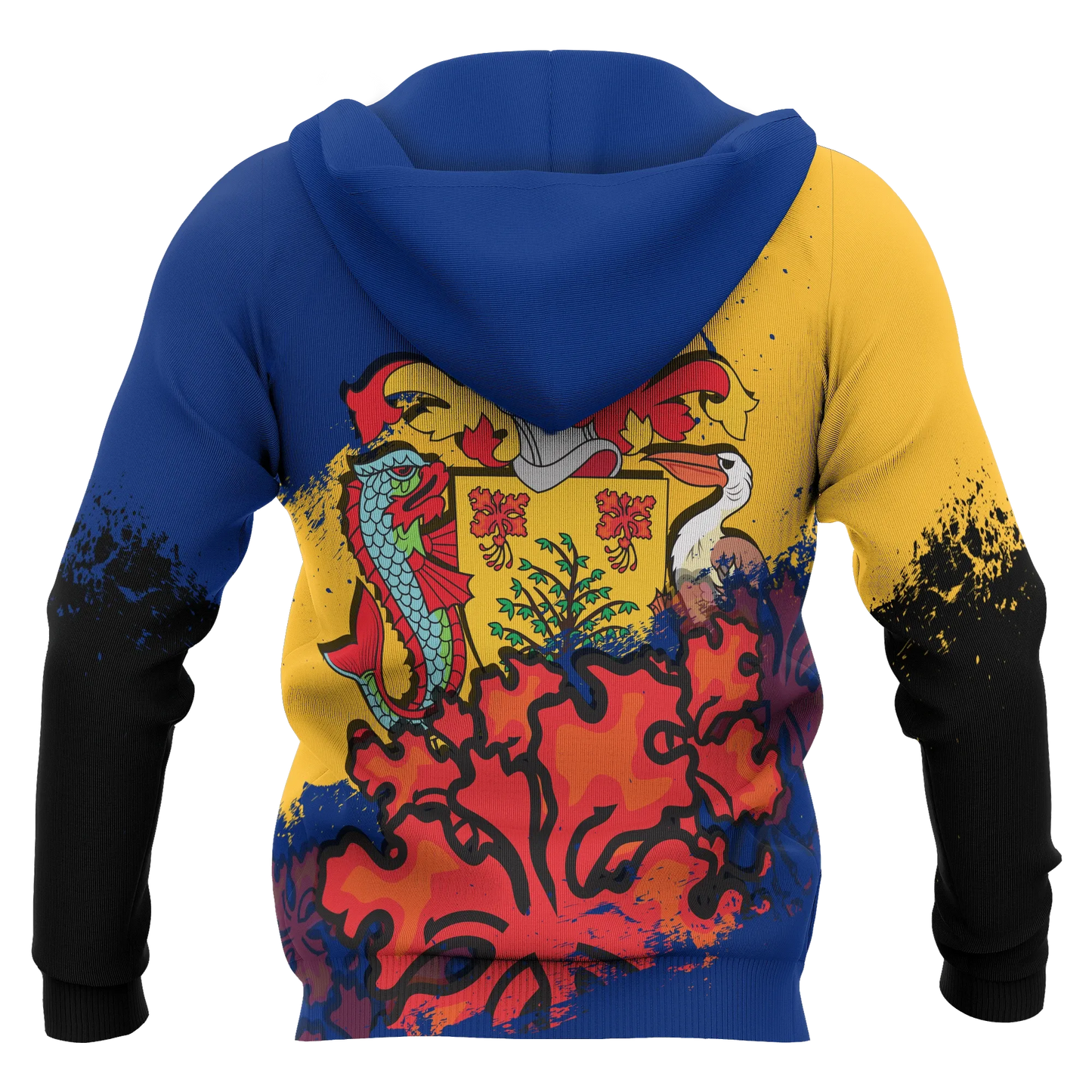 Barbados Hoodie Pride Of Barbados