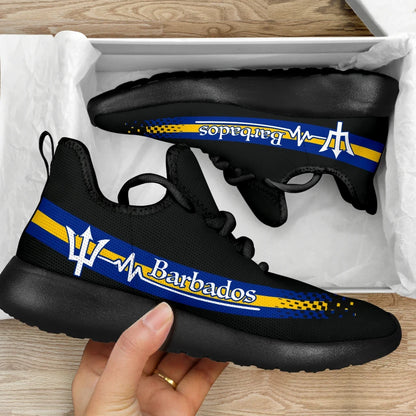 Barbados Heartbeat Mesh Knit Sneakers T