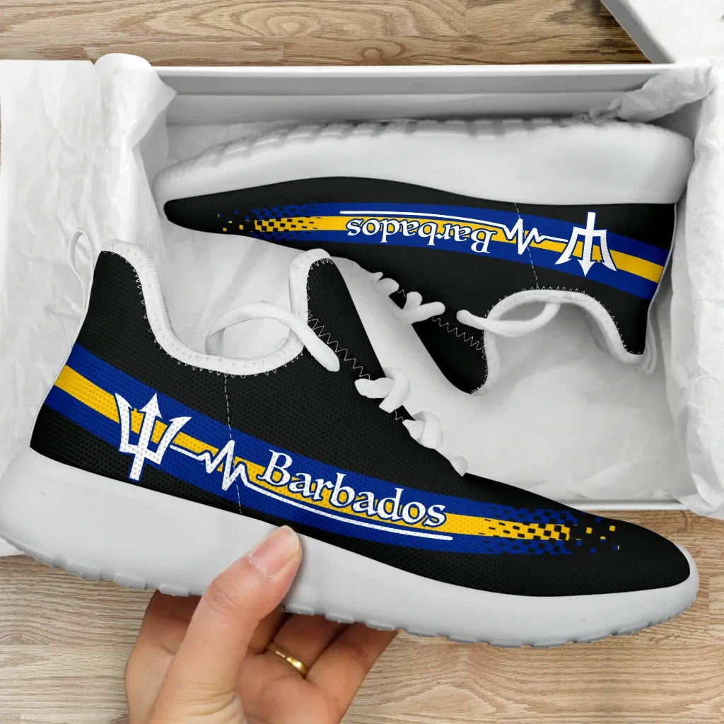 Barbados Heartbeat Mesh Knit Sneakers T