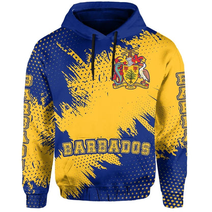 Barbados Hoodie Vincent Style Unisex Printed Zip Hoodie