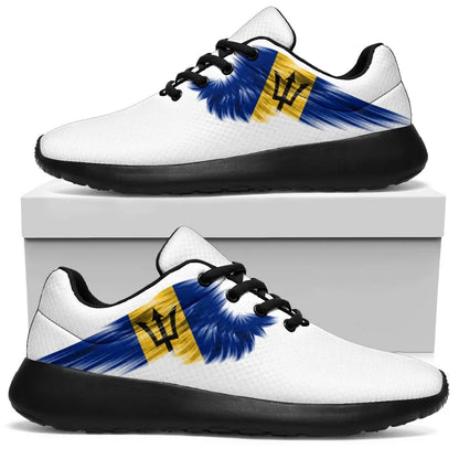 Barbados Sneakers Wings Flag Women's/Men's