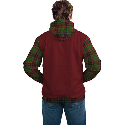 Printivon Buchan Clans Tartan All Over Hoodie Sleeve Color