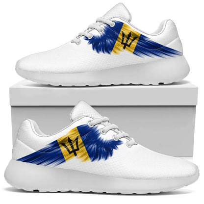 Barbados Sneakers Wings Flag Women's/Men's