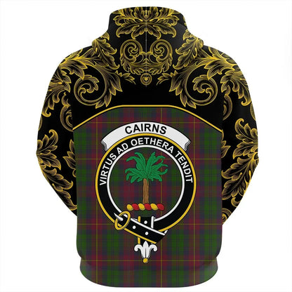 Printivon Cairns Tartan Clan Crest Hoodie Empire I