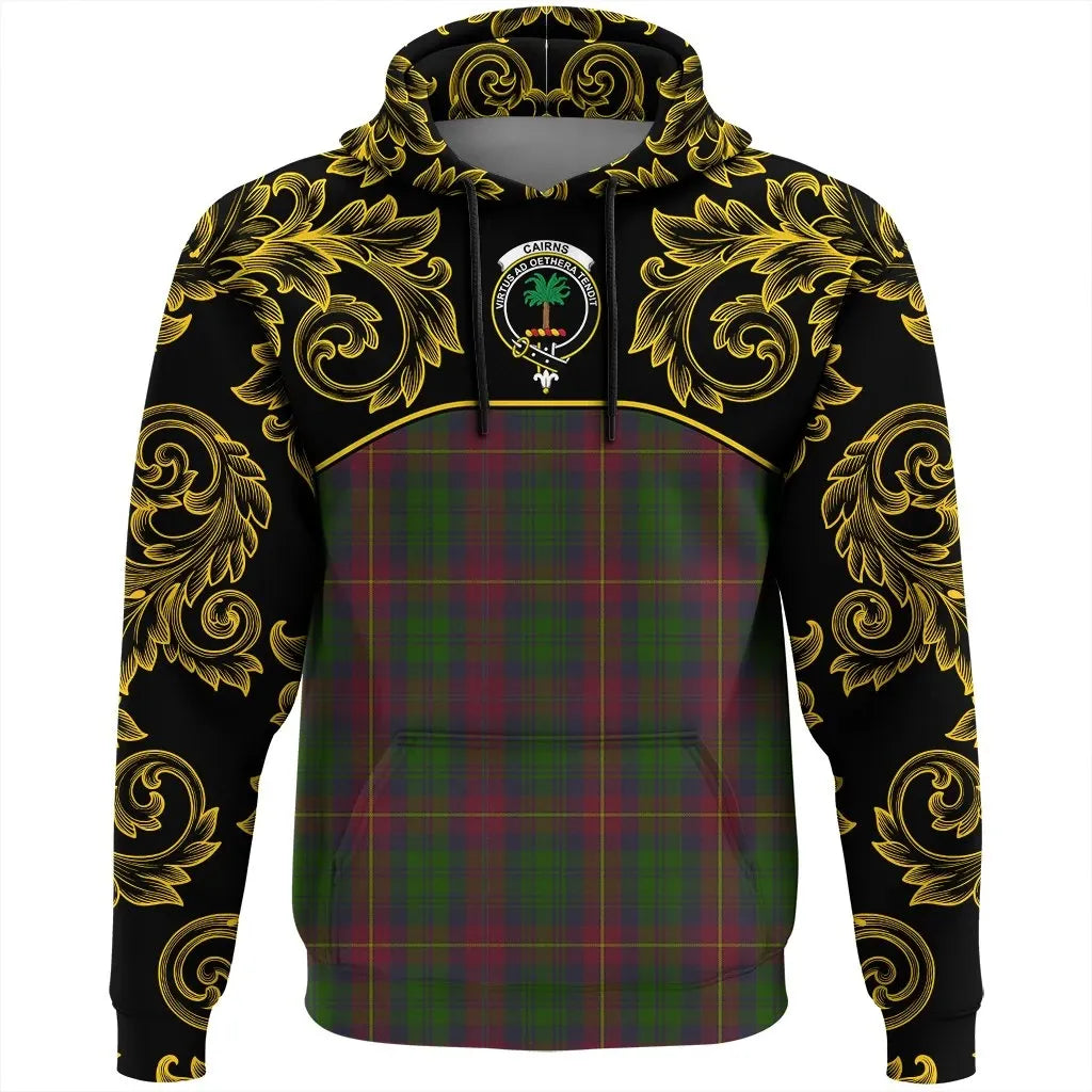 Printivon Cairns Tartan Clan Crest Hoodie Empire I