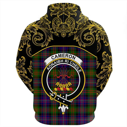 Printivon Cameron Of Erracht Modern Tartan Clan Crest Hoodie Empire I