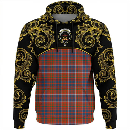Printivon Cameron Of Lochiel Ancient Tartan Clan Crest Hoodie Empire I