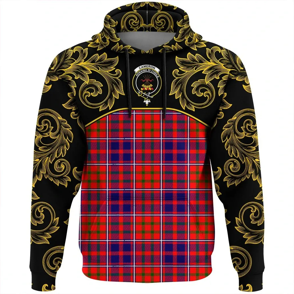 Printivon Cameron Of Lochiel Modern Tartan Clan Crest Hoodie Empire I