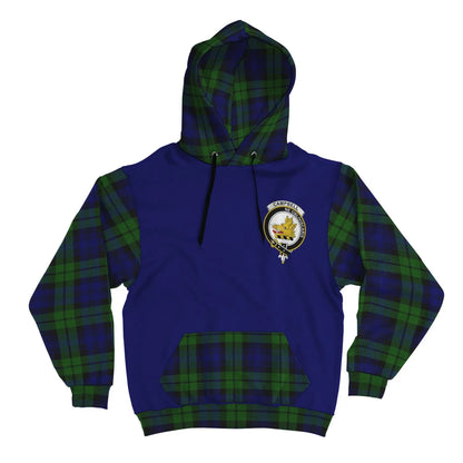Printivon Campbell Clans Tartan All Over Hoodie Sleeve Color
