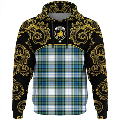 Printivon Campbell Dress Ancient Tartan Clan Crest Hoodie Empire I