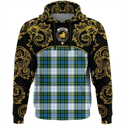 Printivon Campbell Dress Tartan Clan Crest Hoodie Empire I