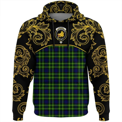 Printivon Campbell Of Breadalbane Modern Tartan Clan Crest Hoodie Empire I