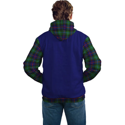 Printivon Campbell Of Cawdor Clans Tartan All Over Hoodie Sleeve Color