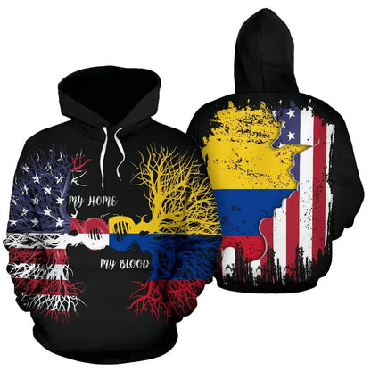 American Grown Colombia Root DNA Hoodie