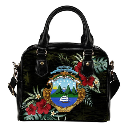 Costa Rica Hibiscus Shoulder Handbag