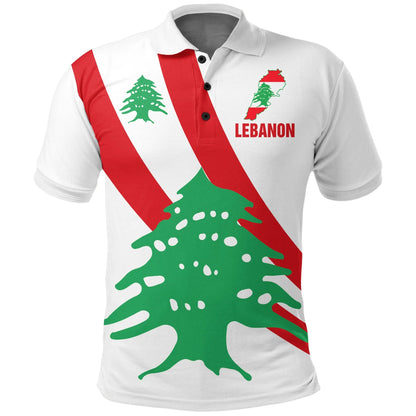 Lebanon Special Flag Polo Shirt