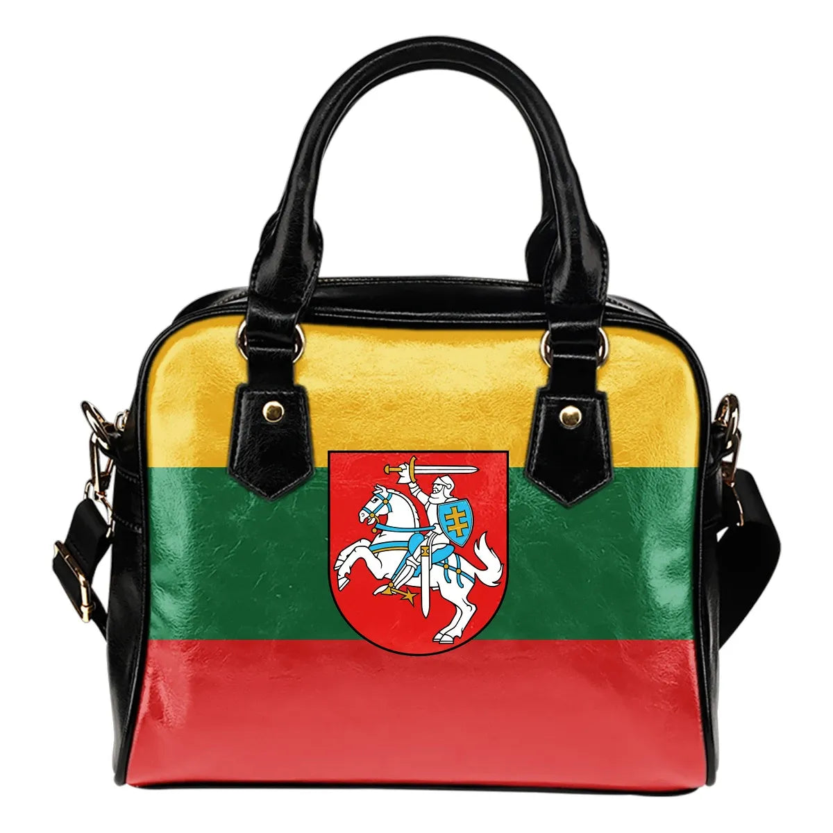 Lithuania Lietuva Flag Shoulder Handbag