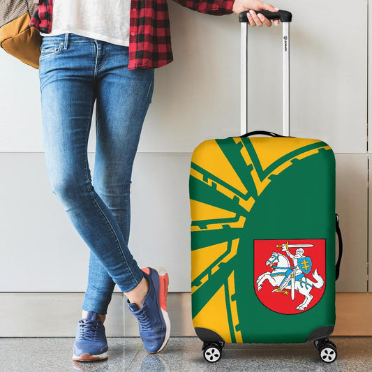 Lithuania Luggage Cover Premium Style Th5