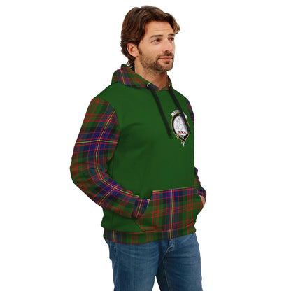 Printivon Cochrane Clans Tartan All Over Hoodie Sleeve Color