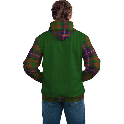 Printivon Cochrane Clans Tartan All Over Hoodie Sleeve Color