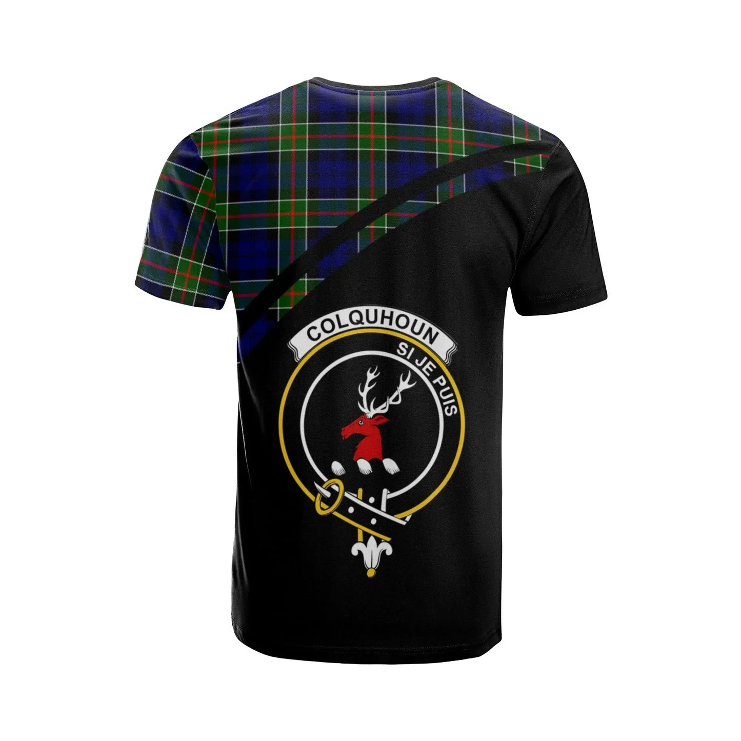 Printivon Colquhoun Clan Tartan All Over Print Shirt Curve Style