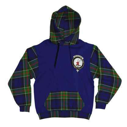 Printivon Colquhoun Clans Tartan All Over Hoodie Sleeve Color