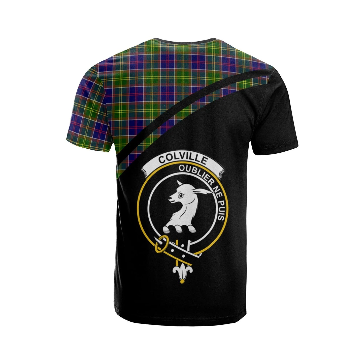 Printivon Colville Clan Tartan All Over Print Shirt Curve Style