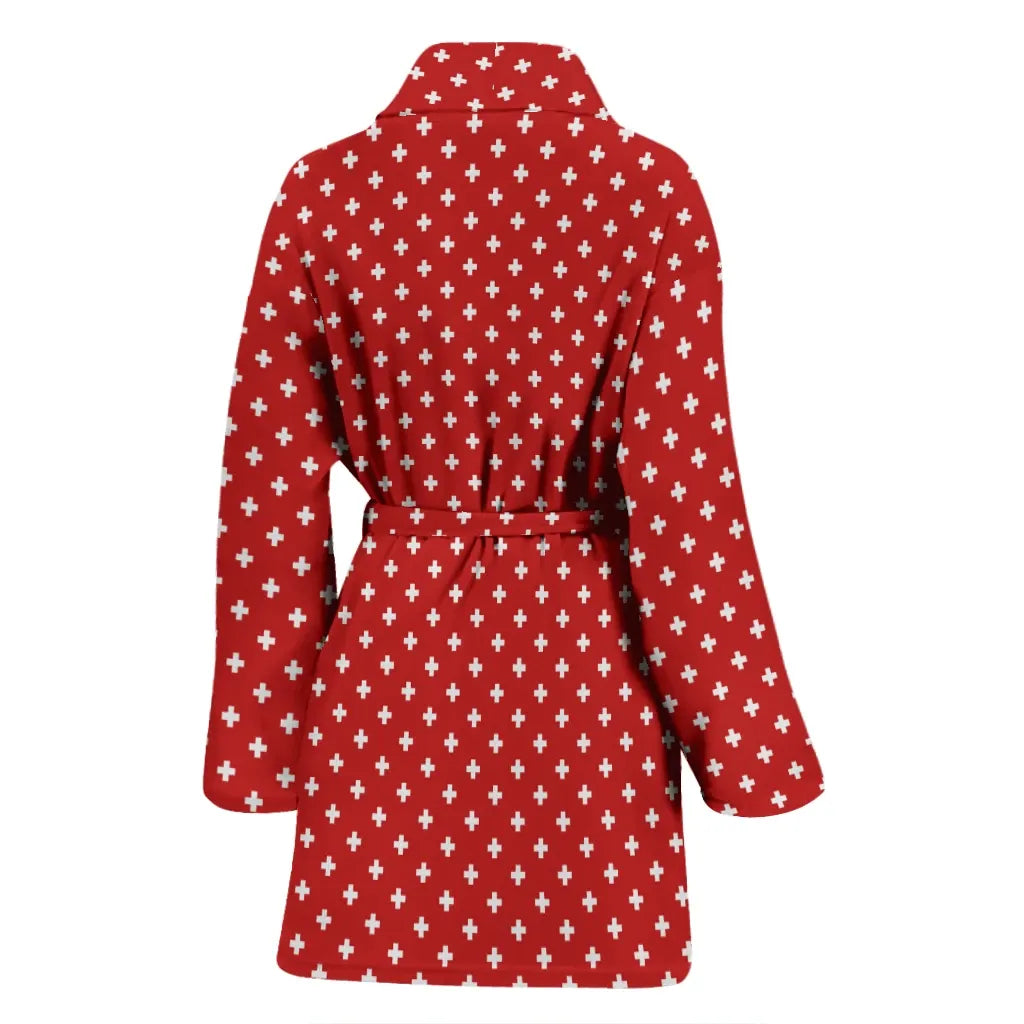 Switzerland Women's Bath Robe
