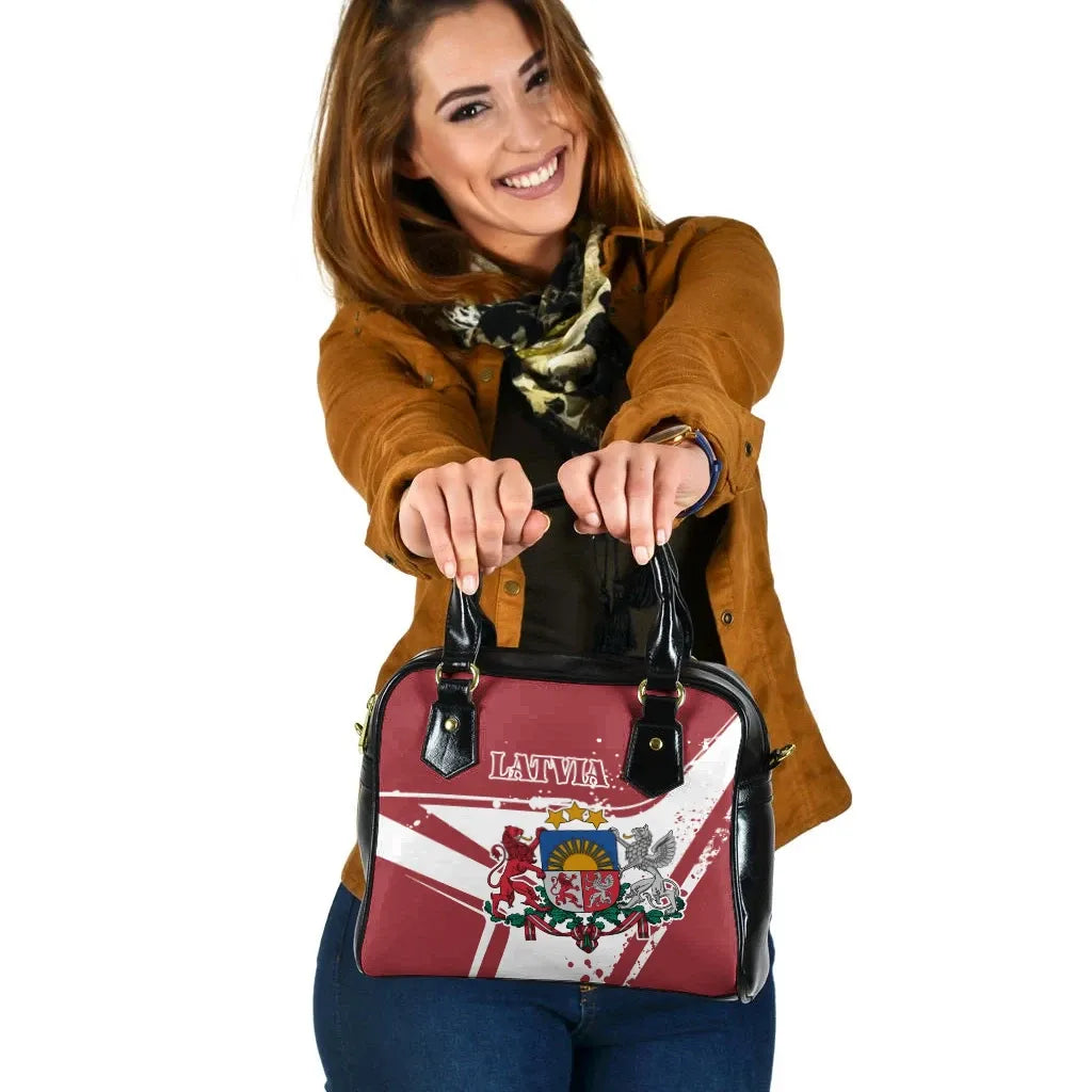 Latvia Shoulder Handbag Latvia Pride